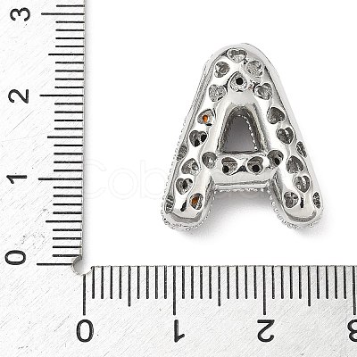 Brass Micro Pave Cubic Zirconia Pendants KK-Z108-01P-1