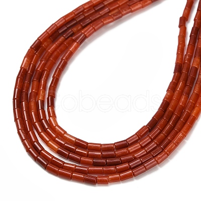Dyed Natural White Jade Beads Strands G-P600-B07-01A-1