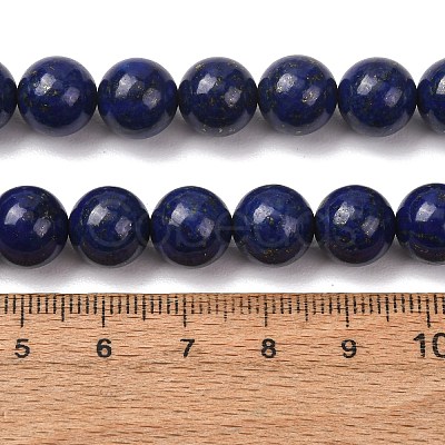 Natural Lapis Lazuli Beads Strands GG-CBA59DD-C03-10mm-1