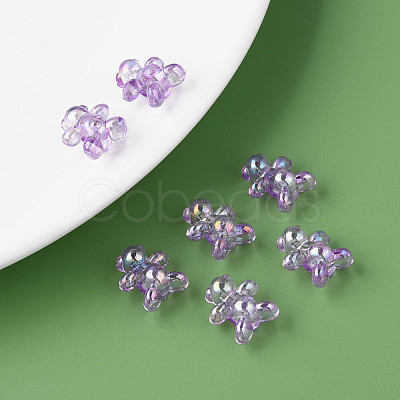 Transparent Acrylic Beads MACR-S154-127-C04-1