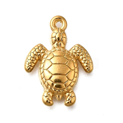 304 Stainless Steel Pendants STAS-C119-24G-G-1