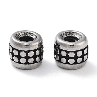 304 Stainless Steel Beads Hand Polished STAS-M057-42AS-02-1