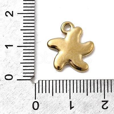 304 Stainless Steel Enamel Pendants STAS-I355-11G-01-1