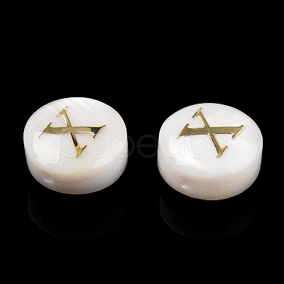 Natural Freshwater Shell Beads SHEL-N036-01X-1