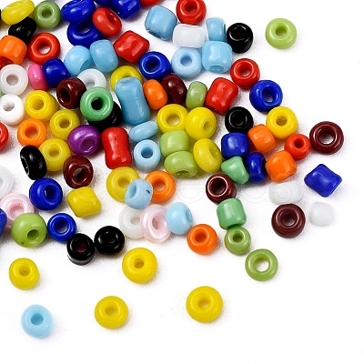 8000Pcs 10 Colors 12/0 Glass Seed Beads SEED-YW0001-33A-1