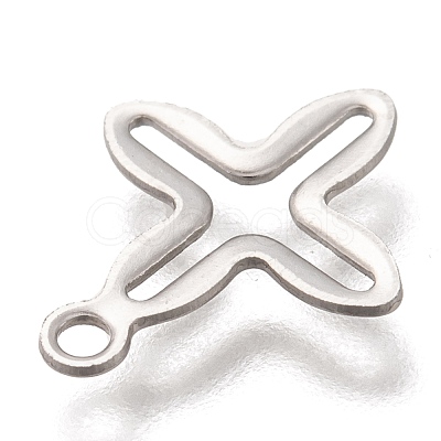 Non-Tarnish 201 Stainless Steel Tiny Cross Charms STAS-C017-14P-1