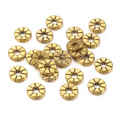 Tibetan Style Alloy Spacer Beads LS-GLF10461Y-1