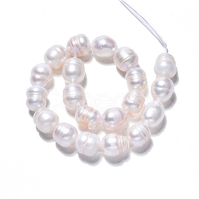 Natural Cultured Freshwater Pearl Beads Strands X1-PEAR-N012-07C-1