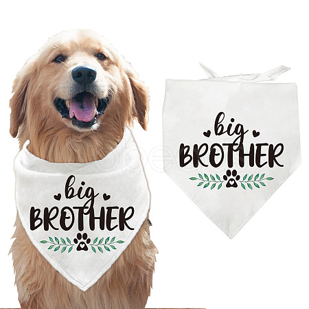 Cotton Dog's Kerchief AJEW-WH0503-004-1