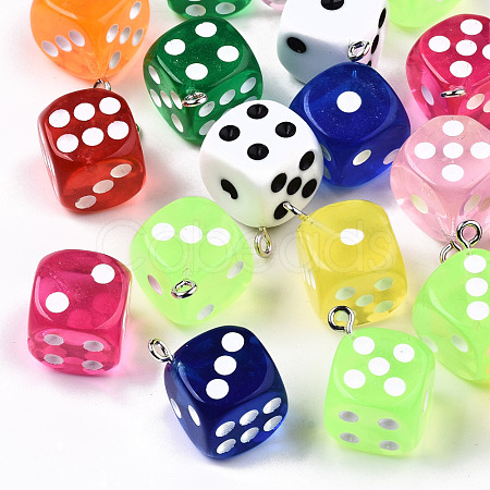 Epoxy Resin Pendants X-CRES-N025-12A-1