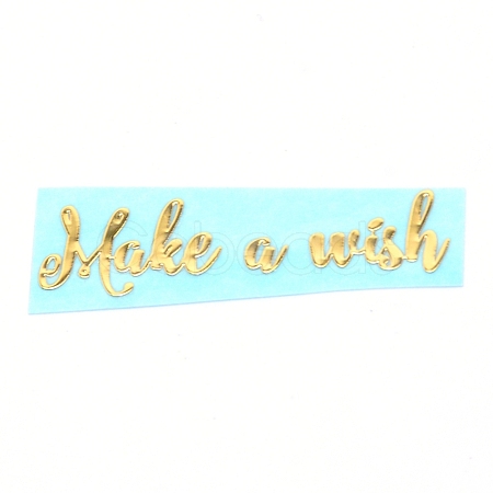 Self Adhesive Brass Stickers DIY-WH0184-62-1