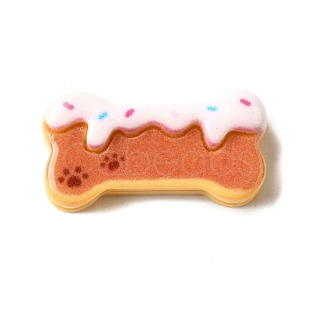 Paw Print Theme Opaque Resin Cabochon CRES-I040-02A-1