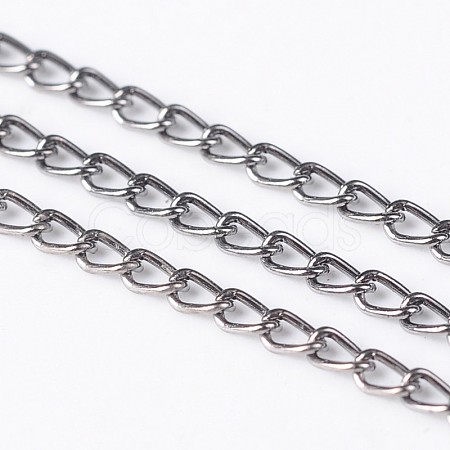 Iron Twisted Chains Curb Chains CHS001Y-B-1