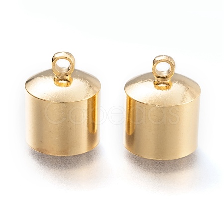 Brass Cord Ends KK-H759-40E-G-1