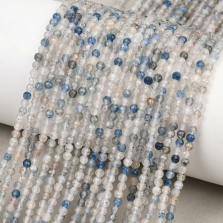 Natural Raindrop Azurite Beads Strands G-P618-2mm-03-1