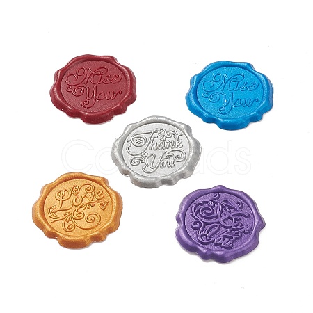 Adhesive Wax Seal Stickers DIY-CP0001-47-1