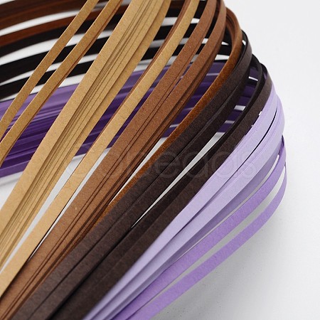 6 Colors Quilling Paper Strips X-DIY-J001-3mm-A06-1