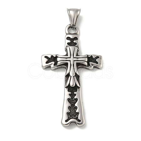 316 Surgical Stainless Steel Pendants STAS-Z073-72AS-01-1