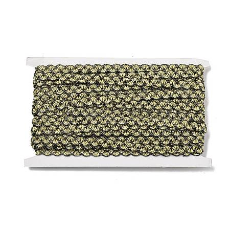 Polyester Wavy Lace Trim OCOR-K007-04A-1