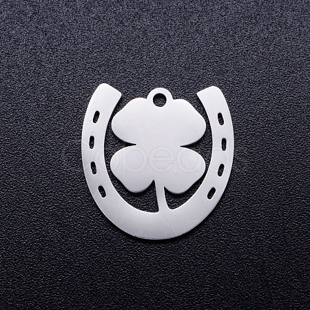 Non-Tarnish 201 Stainless Steel Pendants STAS-Q201-JN297-1-1