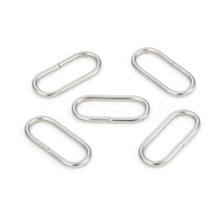 Non-Tarnish 304 Stainless Steel Linking Rings STAS-I149-17P-1
