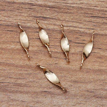Brass Connector Charms KK-WH0053-03KCG-1