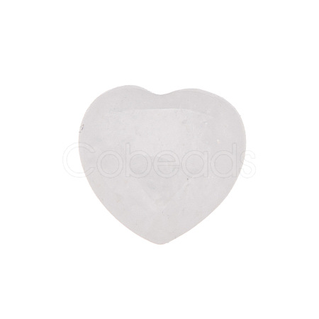 Natural Quartz Crystal Heart Sculpture Display Decorations PW-WG48DEF-05-1