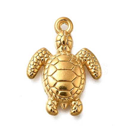 304 Stainless Steel Pendants STAS-C119-24G-G-1