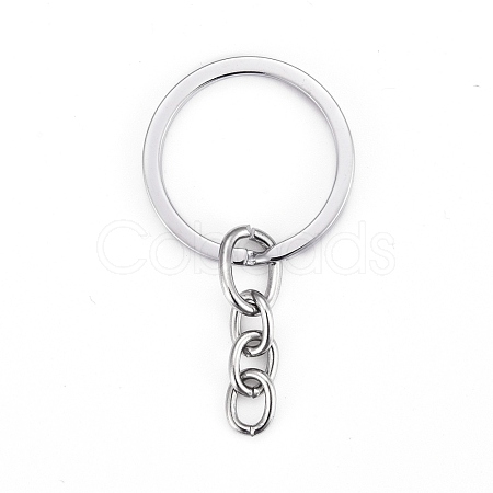 Alloy Split Key Rings E426-A-1