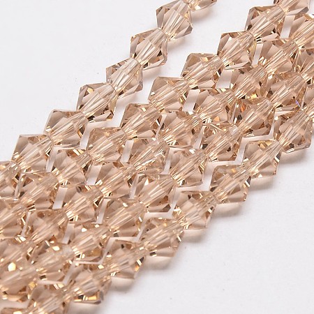 Transparent Glass Beads Strands EGLA-A039-T6mm-D12-1