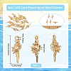 20Pcs Brass Pendants KK-BBC0010-81-2