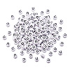 500Pcs Acrylic Horizontal Hole Letter Beads OACR-YS0001-03U-2