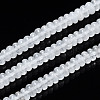 Natural Crackle Quartz Beads Strands G-S366-098-1