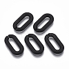 Spray Painted CCB Plastic Linking Rings CCB-R104-12D-01-1