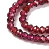 Natural Garnet Beads Strands G-F770-D02-02-4