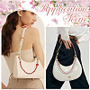 2Pcs 2 Colors Alloy Flower Phone Hand Strap Chains AJEW-SC0004-10D-6