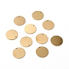 Ion Plating(IP) 304 Stainless Steel Pendants STAS-F271-02C-G-1