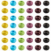 120Pcs 6 Colors Opaque Acrylic European Beads SACR-TA0001-24-2