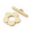 Brass Toggle Clasps KK-G389-27G-1