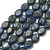 Synthetic Chrysocolla and Lapis Lazuli Beads Strands G-N330-031-01-2