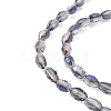 Electroplate Glass Beads Strands EGLA-J013-4x6mm-H04-2