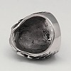 Personalized Retro 304 Stainless Steel Wide Band Rings for Men RJEW-F006-125-3