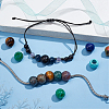 28Pcs 7 Styles Mixed Gemstone European Beads G-PH0002-37-5