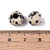 Natural Dalmatian Jasper European Beads G-Q607-02M-3