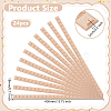 24Pcs Wood Carving Waistline Edge Strips for Living Room Background Wall Decorative DIY-WH0622-555C-2