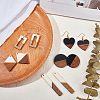 DIY Wooden Dangle Earring Making Kits DIY-OC0006-45-5