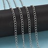 Tarnish Resistant 304 Stainless Steel Curb Chains CHS-Q001-22-6