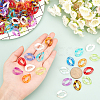 Transparent Acrylic Linking Rings OACR-FH0001-010-3