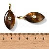 Natural Tiger Eye Pendants GG-CBA1AE1-02G-03-3