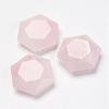Natural Rose Quartz Pendants G-P264-08-1